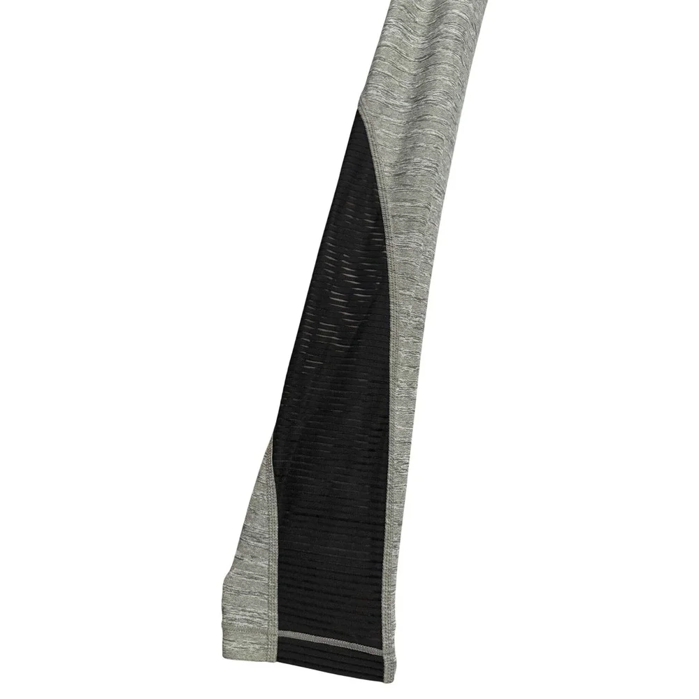 Nike Pro Dri-FIT Womens Heather Grey Mesh Panel Compression Leggings Small - Picture 5 of 6